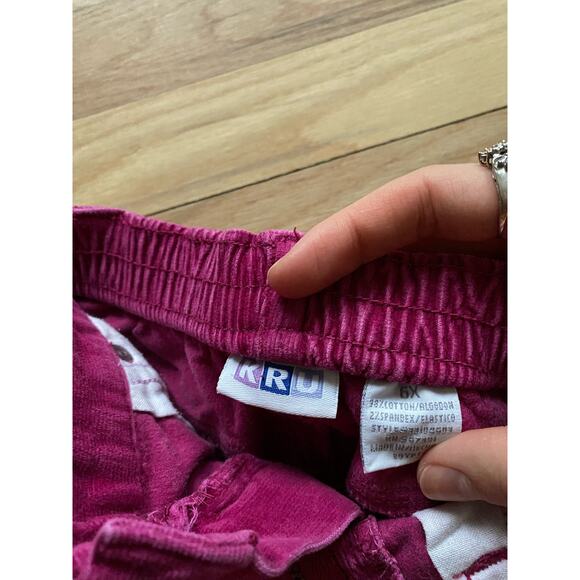 KRU Kids Y2K Purple Corduroy Flare Pants - Picture 4 of 5